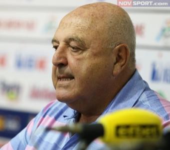 Венци Стефанов: Дано поне в първия кръг за Лига Европа да имаме късмет