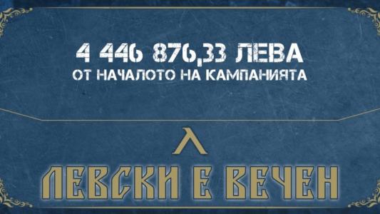 Левски отчет нови рекордни постъпления от кампанията 
