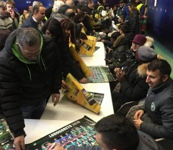 Футболистите на Лудогорец ще раздават автографи след мача с Локо (Пд)