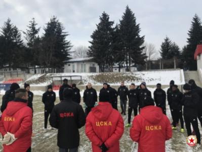 ЦСКА започна подготовка без нито един нов