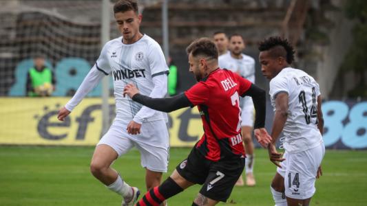 Локомотив София - Ботев Враца 0:1 (Развой на срещата по минути)