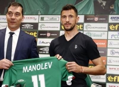 Манолев може да дебютира в мача с Ботев (Враца)
