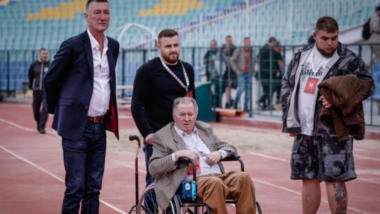 ЦСКА отдаде топла и емоционална почит към легендата Георги Денев