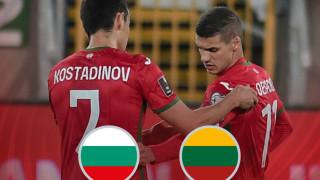 Литва без селекционера си срещу България