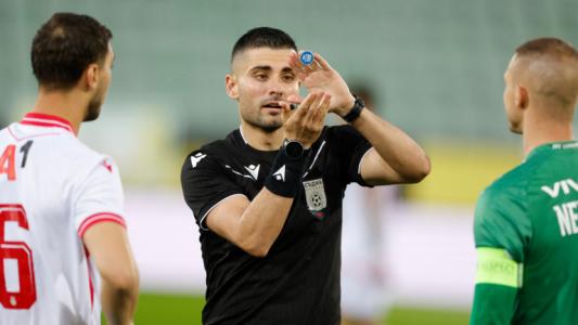 Кристиян Колев показа 11 картона след 87-ата на Лудогорец - ЦСКА