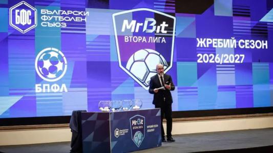 Програмата за още един кръг от Втора лига е ясна