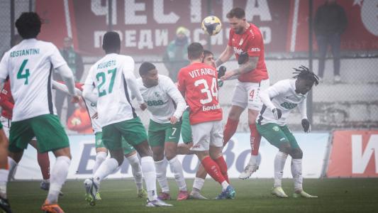 ЦСКА 1948 - Берое 2:1 (Развой на срещата по минути)