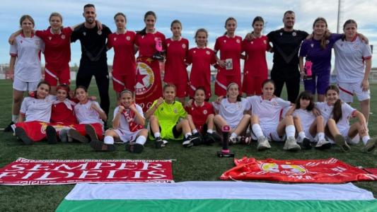 Момичетата на ЦСКА триумфираха на турнир в Испания