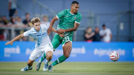 Риека -Лудогорец 0:0, без голове до почивката