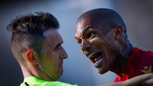 Черно море - ЦСКА 0:0, Каранга получи червен картон