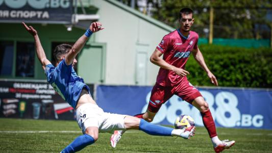 Септември София - Спартак Варна: 1:0, два пъти гредата спира 