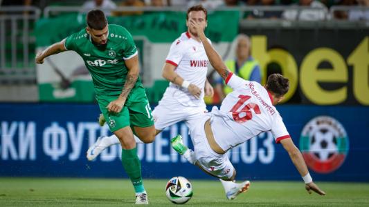 Лудогорец - ЦСКА 0:0, без голове до почивката