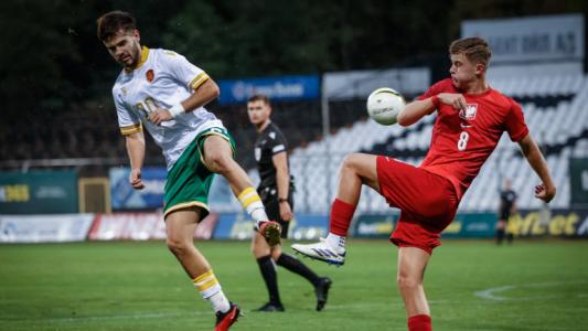 България U21 - Полша U21 1:0, аванс за 