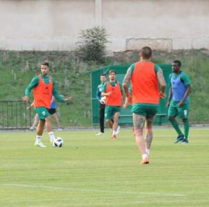 Вандерсон направи първа тренировка с Берое