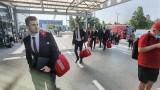 ЦСКА кацна в Прага, тръгва към Пилзен с автобус