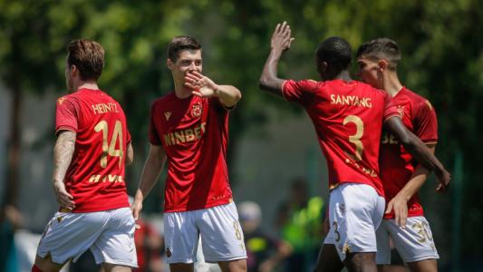 ЦСКА - Гиляни, съставът на 