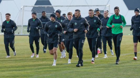 Лудогорец тренира на базата в Бояна