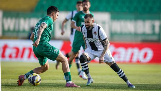 Ботев Враца - Локомотив София 3:2 (Развой на срещата по минути)