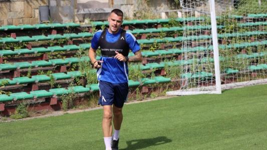 Алекс Колев проведе първа тренировка с Левски