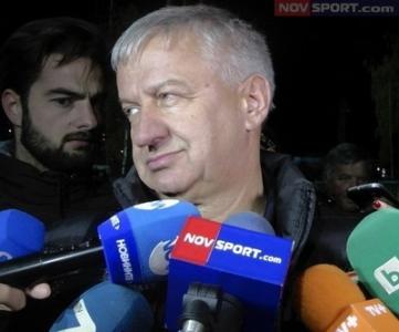 Крушарски: Трябва да има респект от съдиите и да си говорим само за футбол