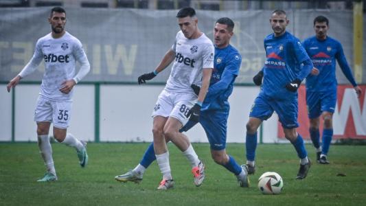 Крумовград - Арда 0:0 (Развой на срещата по минути)