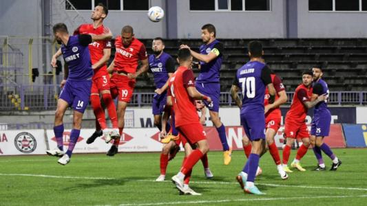 Етър - Ботев (Враца) 1:1, домакините изравниха в края на първото полувреме