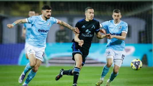 Левски - Арда 1:0 (Развой на срещата по минути)