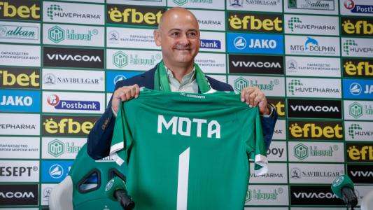 Руи Мота: Надявам се връзката ми с Лудогорец да е дълга и изпълнена с големи успехи