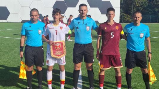 България U15 загуби от Черна гора в приятелска среща