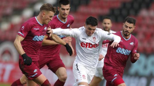 Септември - ЦСКА 1948 1:4 (Развой на срещата по минути)