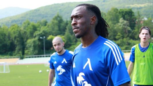 Алдаир с първа тренировка за Левски в Правец