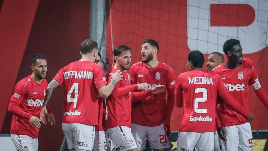 Янтра - ЦСКА 1948 0:1, минимален аванс за гостите на почивката Янтра - ЦСКА 1948 0:1, минимален аванс за гостите на почивката