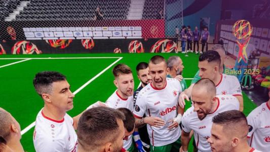 Националите по минифутбол отпаднаха драматично от Световното в Баку