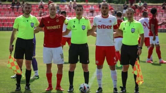 ЦСКА успя да надвие Беласица с 2:0 при дебюта на Томислав Стипич