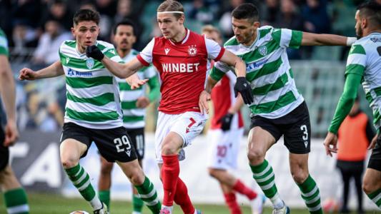 Черно море - ЦСКА: 2:0 (Развой на срещата по минути) 