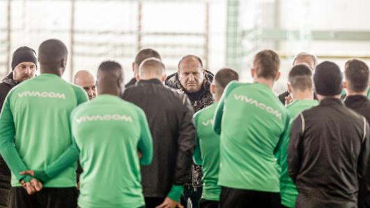 Лудогорец проведе последна тренировка в България