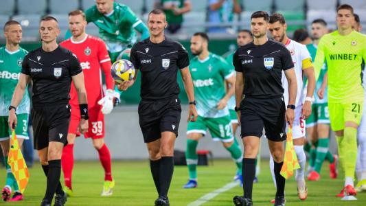 БФС спря правата на скандалните съдии от мача в Разград