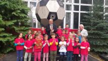 Деца от градина Брезичка гостуваха на ЦСКА 