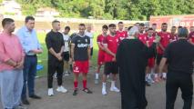Христо Господинов изведе играчите на Беласица на първото занимание