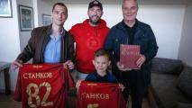 ЦСКА отбеляза рождения ден на Борис Станков на мача срещу Крумовград