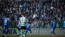 Черно море - Левски 0:0, огромен пропуск на моряците
