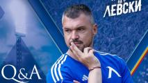 Валери Божинов надъха левскарите: Вярвам, че ще станете шампиони!