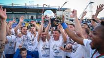 Спартак (Варна) отпразнува подобаващо промоцията в елита на България