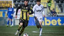 Ботев (Пловдив) - Хебър 1:1, равенство на почивката
