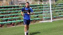 Алекс Колев проведе първа тренировка с Левски