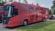 ЦСКА направи промяна върху клубния си автобус