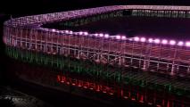 Българска армия освети София с цветовете на трибагреника